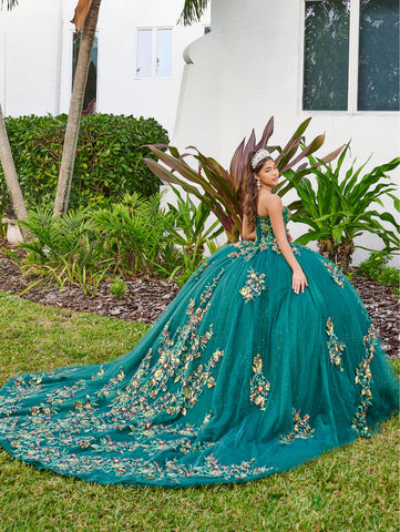 Sweetheart Korsett Quinceanera Kleid von LizLuo Fiesta 56513