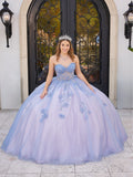 Trägerloses Korsett-Quinceanera-Kleid von LizLuo Fiesta 56521