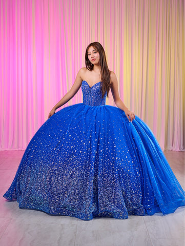 Trägerloses Quinceanera-Kleid von LizLuo Fiesta 56522