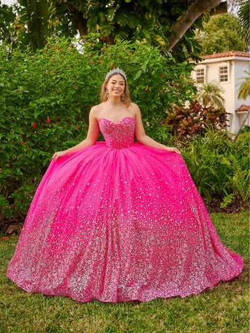 Trägerloses Quinceanera-Kleid von LizLuo Fiesta 56522