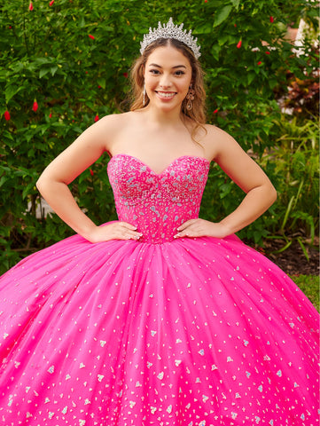 Trägerloses Quinceanera-Kleid von LizLuo Fiesta 56522