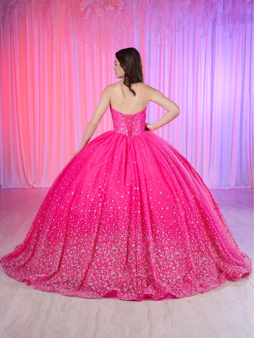 Trägerloses Quinceanera-Kleid von LizLuo Fiesta 56522