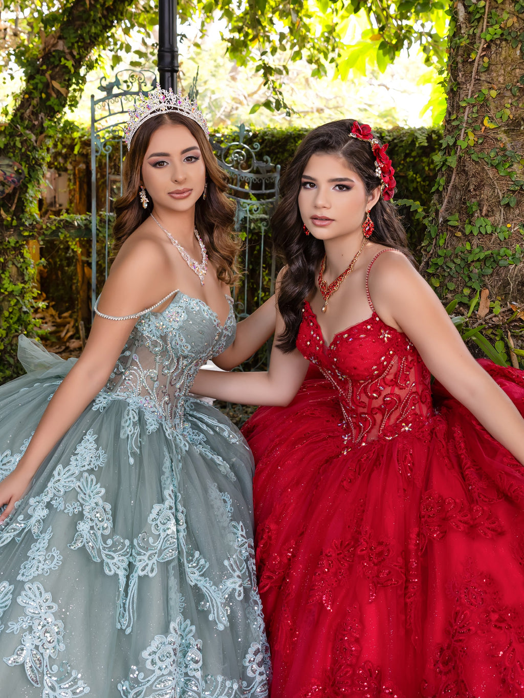 Sleeveless Corset Ball Gown by LizLuo Fiesta 56531