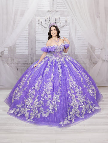 Vestido de baile com espartilho em forma de coração da LizLuo Fiesta 56534