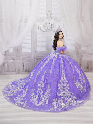 Vestido de baile com espartilho em forma de coração da LizLuo Fiesta 56534
