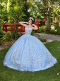 Sweetheart Korsett Ballkleid von LizLuo Fiesta 56534