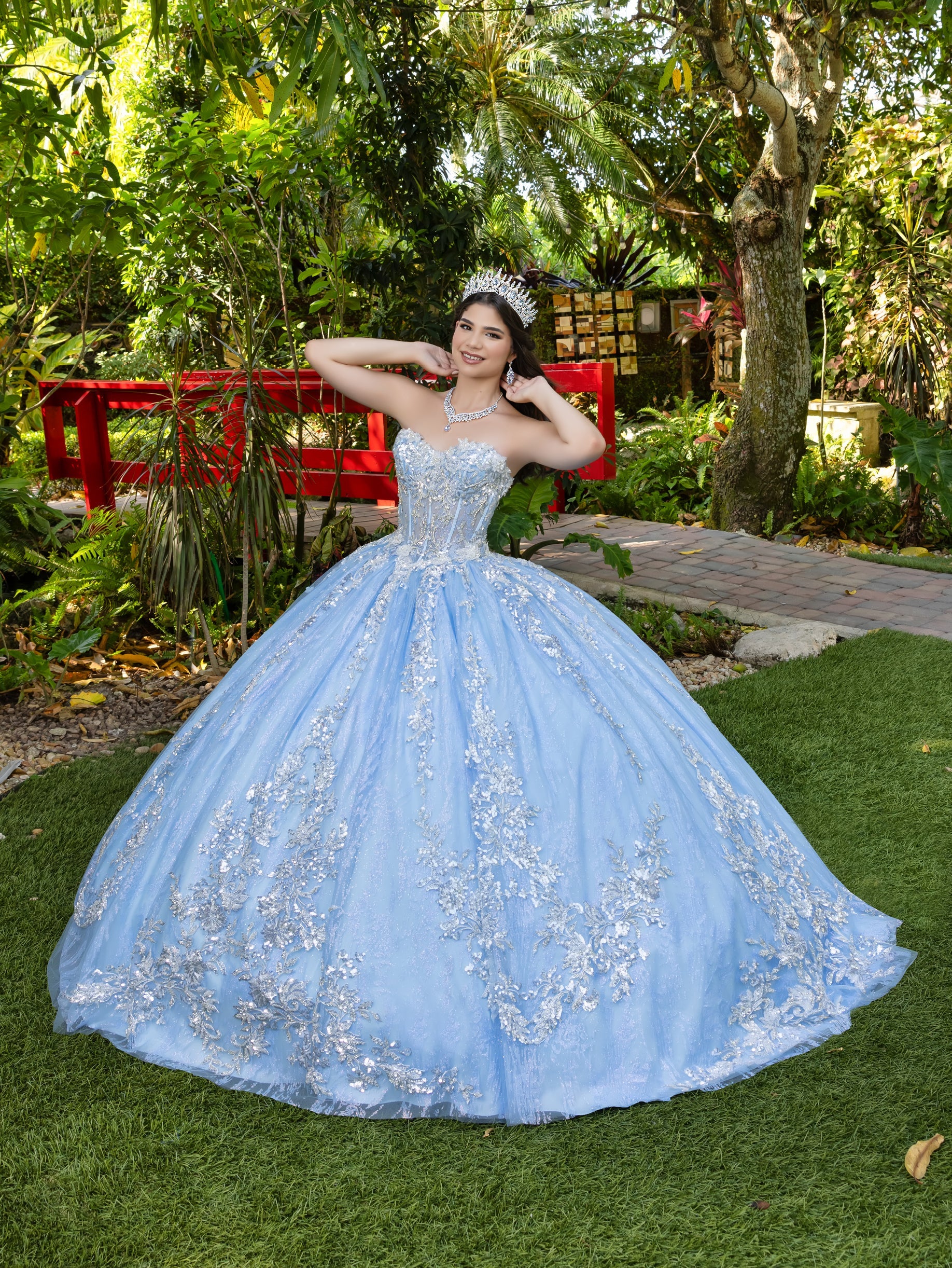 Sweetheart Corset Ball Gown by LizLuo Fiesta 56534
