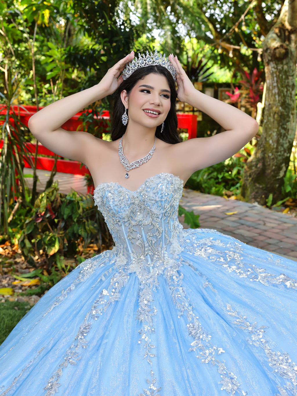 Sweetheart Corset Ball Gown by LizLuo Fiesta 56534