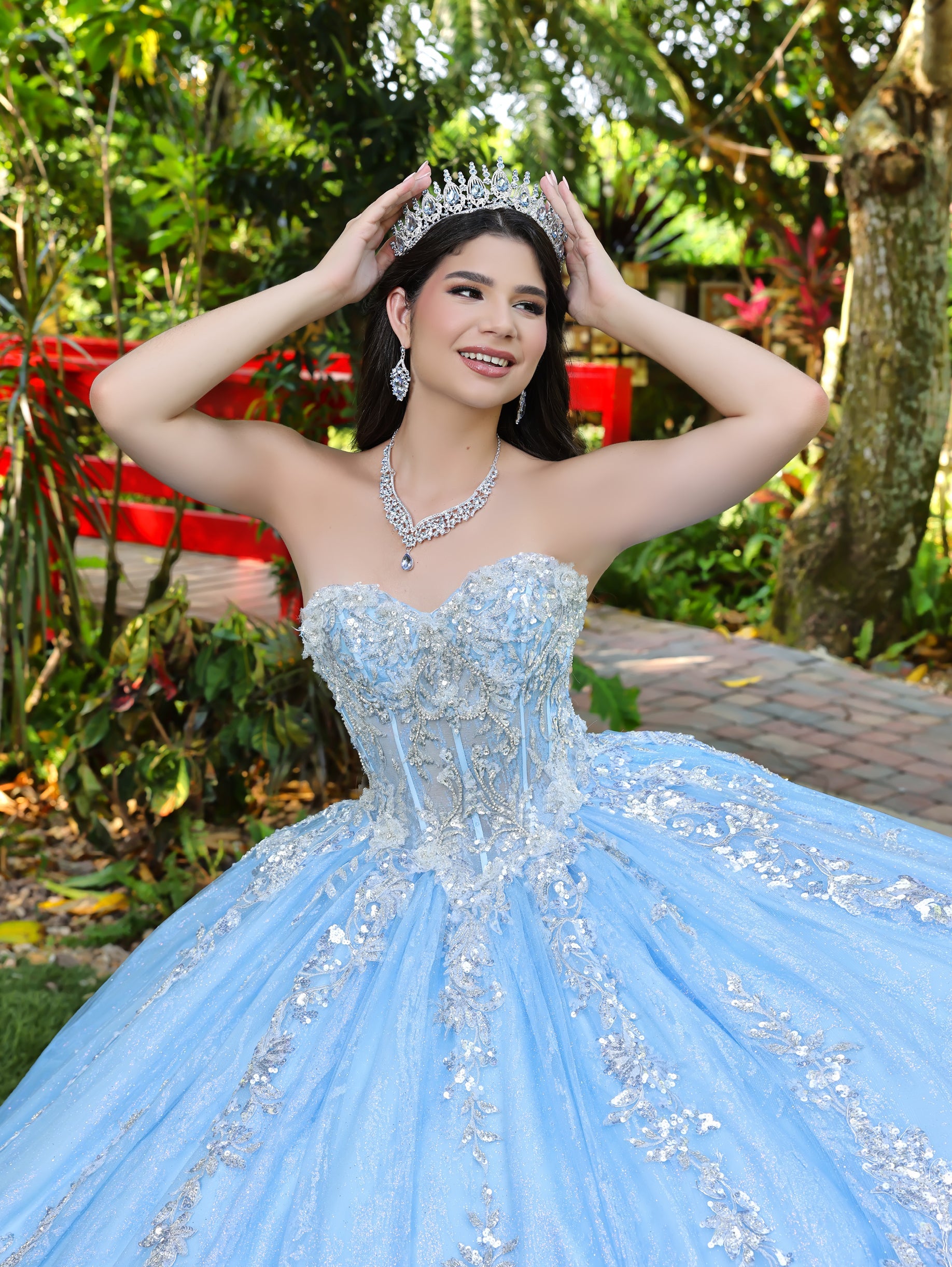 Sweetheart Corset Ball Gown by LizLuo Fiesta 56534