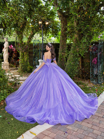 Vestido de baile de tule com decote em coração da LizLuo Fiesta 56537