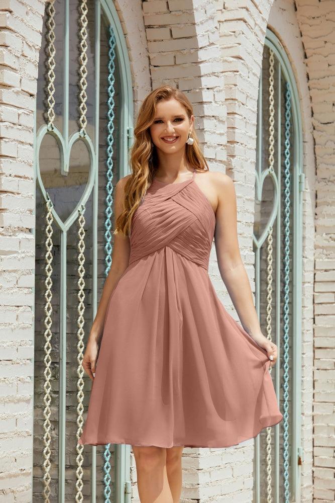 Vestidos sin Mangas para el Baile de Bienvenida, Traje Formal de Cóctel y Fiesta de Graduación 28014