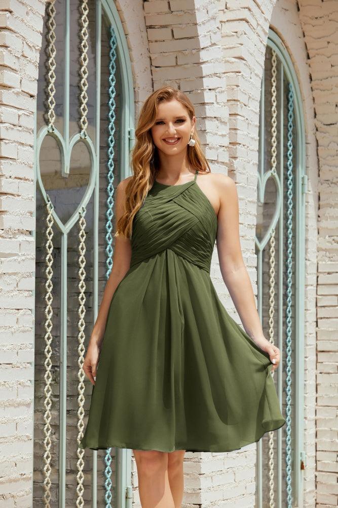 Vestidos sin Mangas para el Baile de Bienvenida, Traje Formal de Cóctel y Fiesta de Graduación 28014