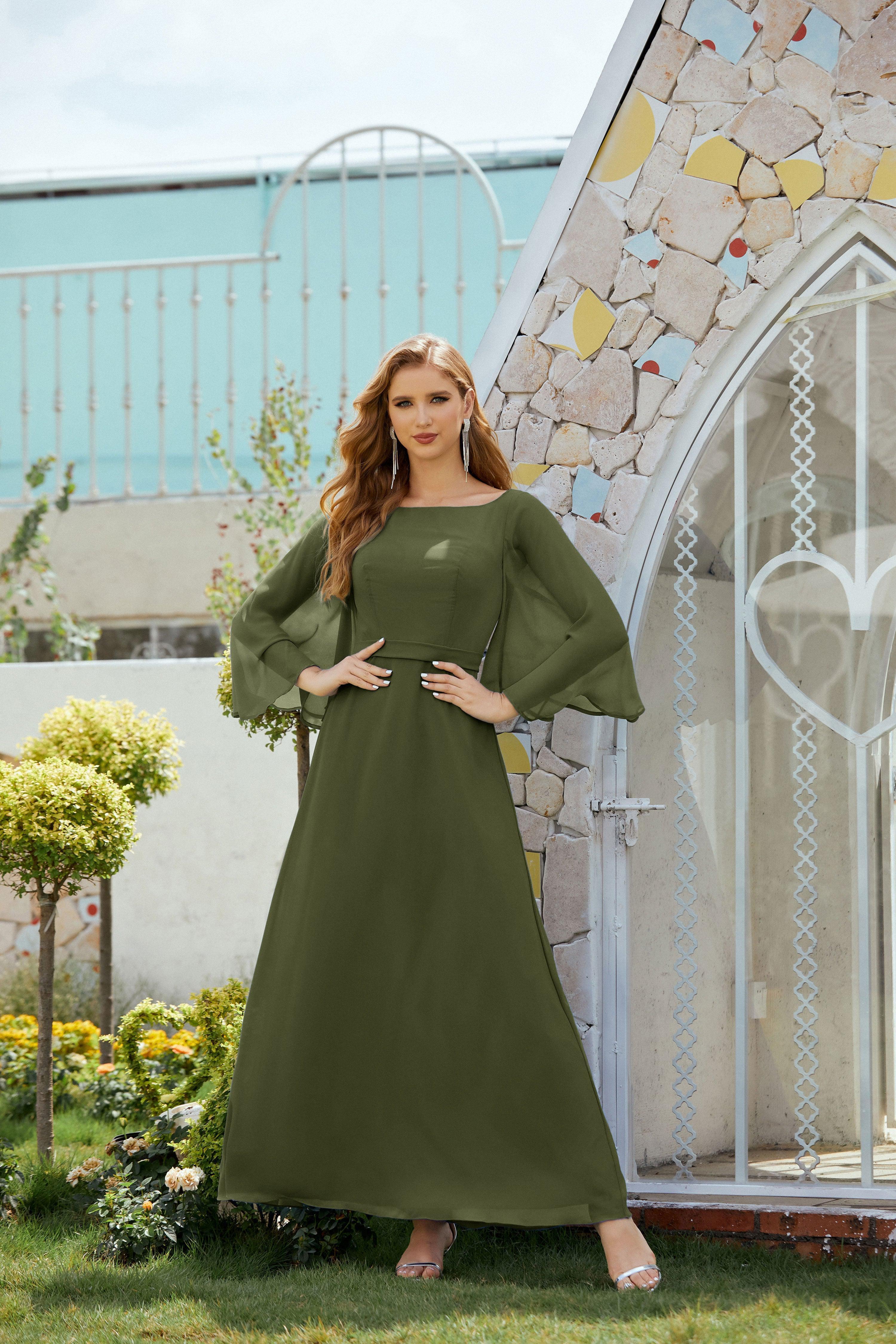 Vestidos para a mãe da noiva Numbersea Vestido de cerimónia para convidada de casamento 28012 