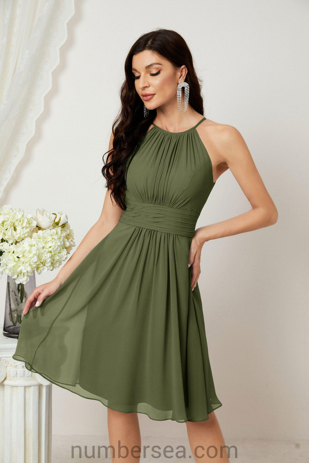Träger-Heimkehr-Kleider Formelle Abendparty-Cocktailkleid 28011