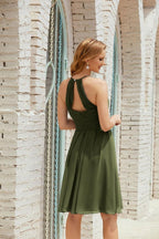 Ärmelloses Homecoming-Kleid Formell Cocktail Abschlussballkleid 28014