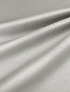 Zweiteiliges, elegantes, knielanges Satin-Polyester-Kleid mit halblangen Ärmeln und kurzen Jacken und Kristallen, Kleid für die Brautmutter