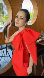Vestido elegante naranja para fiesta de graduación y cumpleaños 18 Y2716