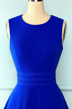Vestido Corto Azul Real Lindo para el Baile de Bienvenida y Graduación del 8º Grado Y672