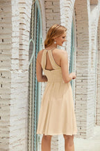 Ärmelloses Homecoming-Kleid Formell Cocktail Abschlussballkleid 28014