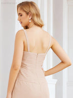 Vestidos de noiva para mãe da noiva Numbersea com aplicações de renda para convidados de casamento 28066 