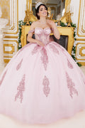 Schulterfreies Ballkleid von Cinderella Couture 8190J