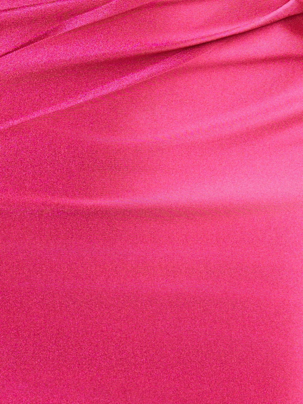 Fuchsiafarbenes Trägerloses Kurzes Satin-Abschlussballkleid
