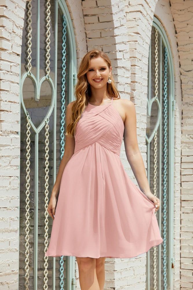 Vestidos sin Mangas para el Baile de Bienvenida, Traje Formal de Cóctel y Fiesta de Graduación 28014