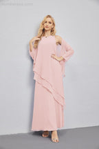 Mother of Bride Dresses with Open Front Lightweight Cardigan Formal Prom Gown  28081