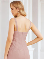 Vestidos de noiva para mãe da noiva Numbersea com aplicações de renda para convidados de casamento 28066 