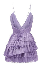 Vestido Corto de Regreso a Casa con Volantes, Escote de Tirantes Finos, Vestido Sexy Mini para Fiesta Y2199