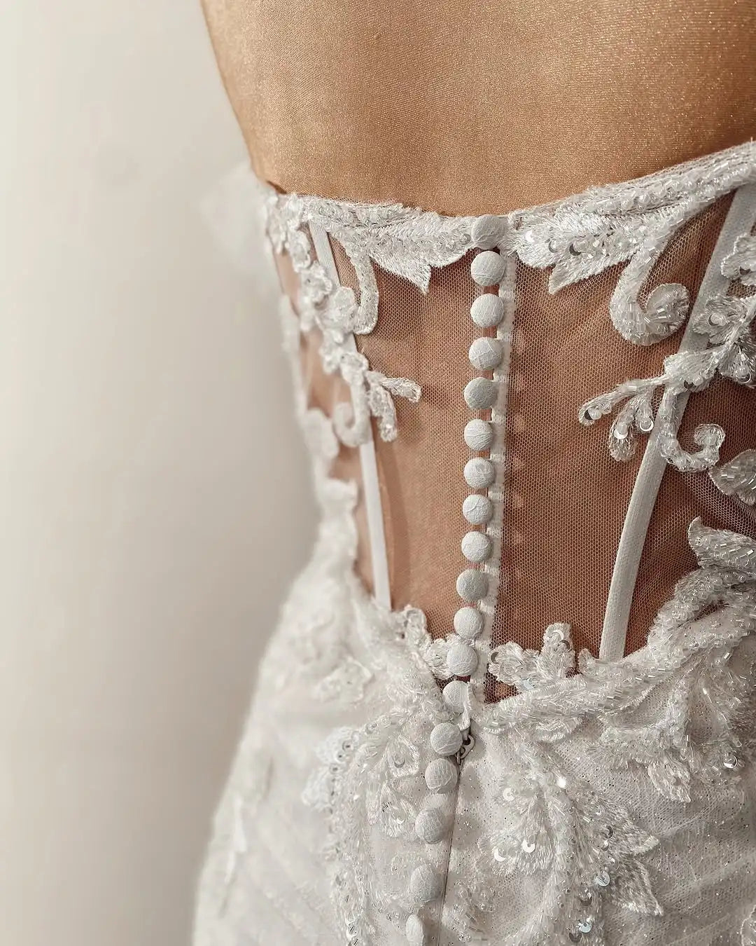 Lakshmigown Lace Mermaid Wedding Dress 2025 Sweetheart Off The Shoulder Appliques Bridal Gown Floor Length Customized