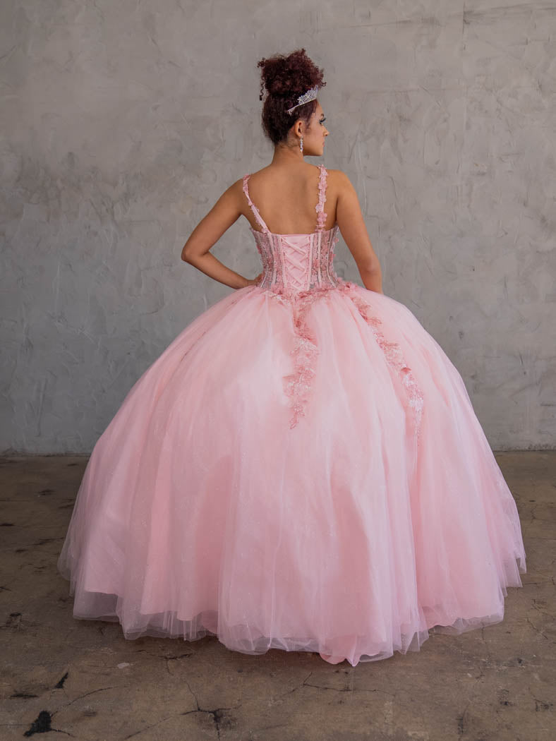 Ärmelloses Ballkleid mit Cape-Ärmeln von Calla SCL30006
