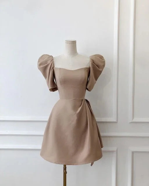 Retro-Stil Weißes Abschlussballkleid Weißes Partykleid Y2433