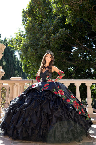 Rose Charro Ballkleid von Petite Adele PQ1083