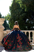 Rose Charro Ball Gown by Petite Adele PQ1083
