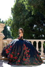 Rose Charro Ball Gown by Petite Adele PQ1083