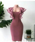 Modisches Figurbetontes Kleid Neues Homecoming-Kleid Partykleid Y6058