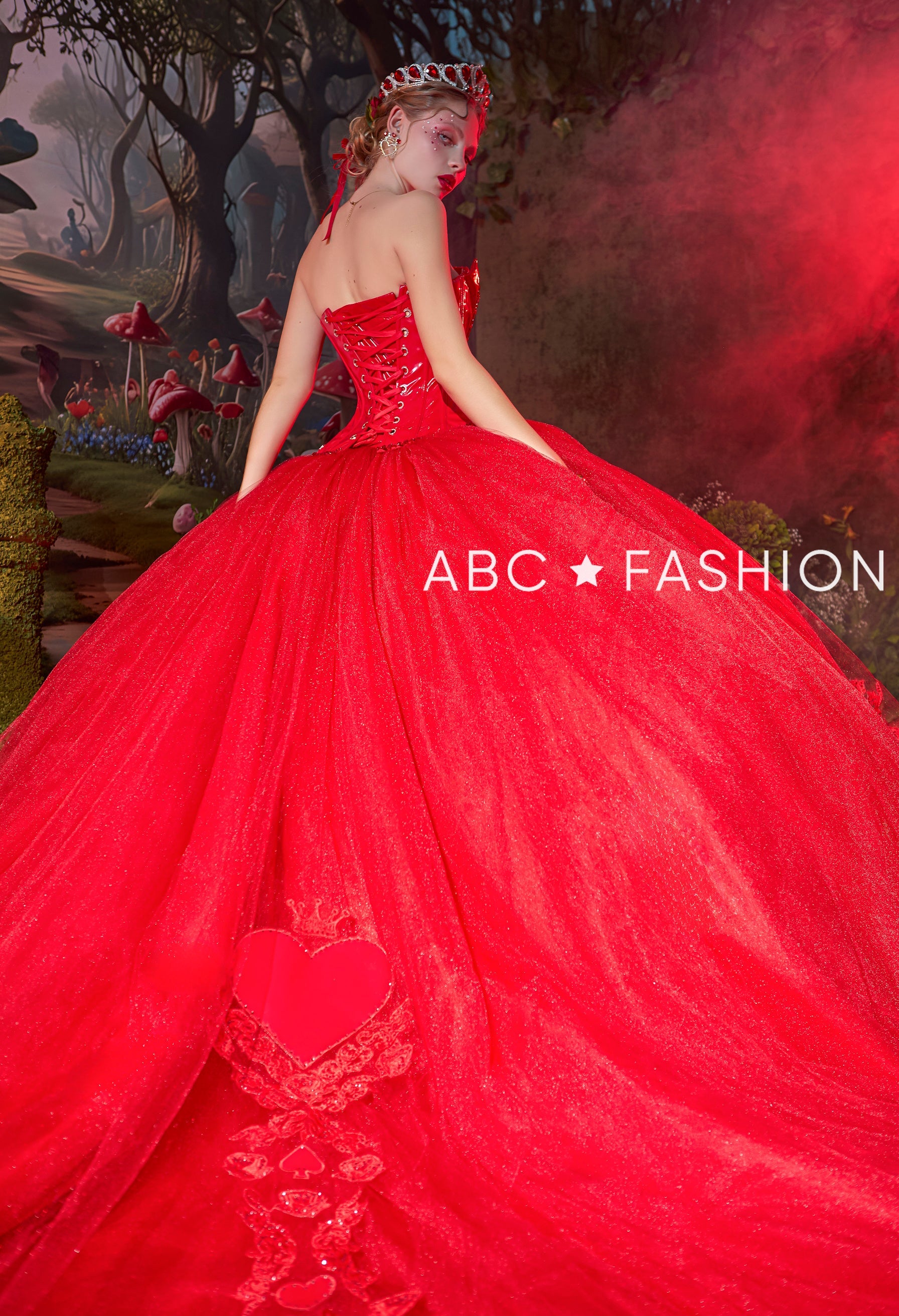 Mini Skirt Quinceanera Dress by Ragazza E69-669