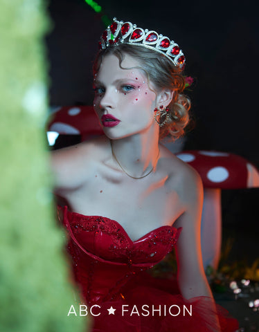 Vestido de quinceanera com minissaia da Ragazza E69-669