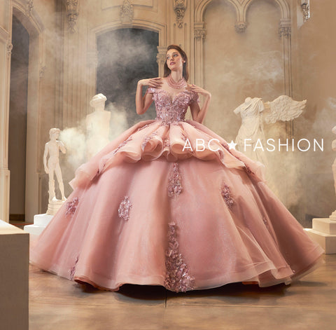 Schulterfreies Quinceanera-Kleid von Ragazza EV60-660