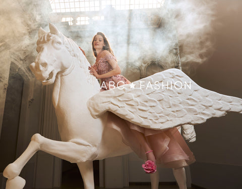 Schulterfreies Quinceanera-Kleid von Ragazza EV60-660