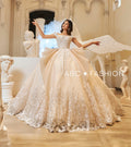 Schulterfreies Quinceanera-Kleid von Ragazza EV66-666
