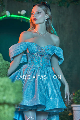 Minirock-Quinceanera-Kleid von Ragazza EV68-668