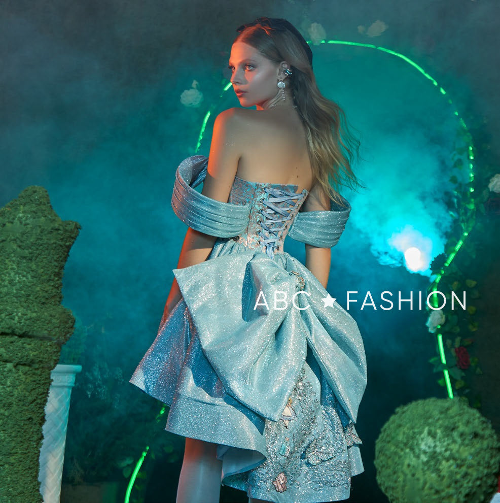 Mini Skirt Quinceanera Dress by Ragazza EV68-668