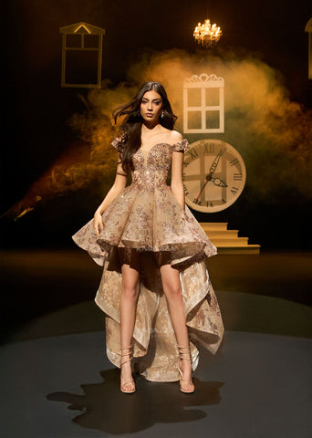 Minirock-Quinceanera-Kleid von Ragazza EV75-675