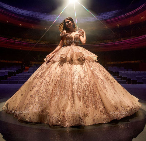 Minirock-Quinceanera-Kleid von Ragazza EV75-675