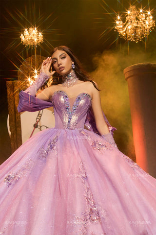 Trägerloses Quinceanera-Kleid von Ragazza EV76-676