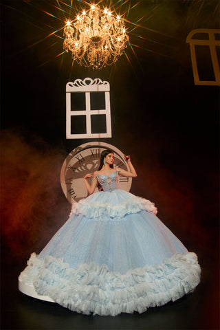 Minirock-Quinceanera-Kleid von Ragazza EV78-678