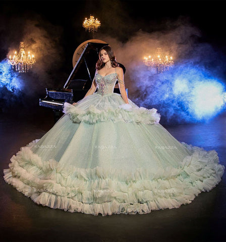 Minirock-Quinceanera-Kleid von Ragazza EV78-678