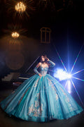 Transparentes Korsett-Quinceanera-Kleid von Ragazza EV80-680